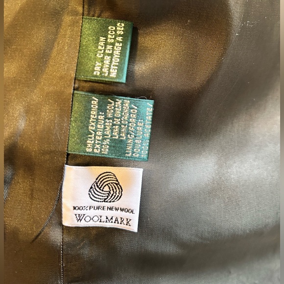 NWOT RALPH LAUREN Lamb’s Wool Bomber Jacket Cropped Double Breasted - Picture 13 of 13